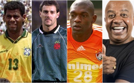 Aldair, Carlos Germano, Somália e Toninho Tornado são confirmados no Jogo das Estrelas com Ronaldinho