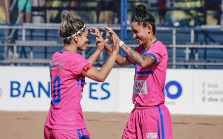Aracruz e Vitória avançam à próxima fase do Estadual feminino de beach soccer 2024