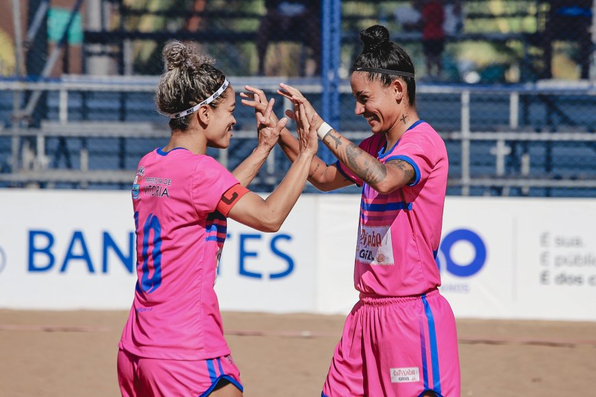 Aracruz e Vitória avançam à próxima fase do Estadual feminino de beach soccer 2024