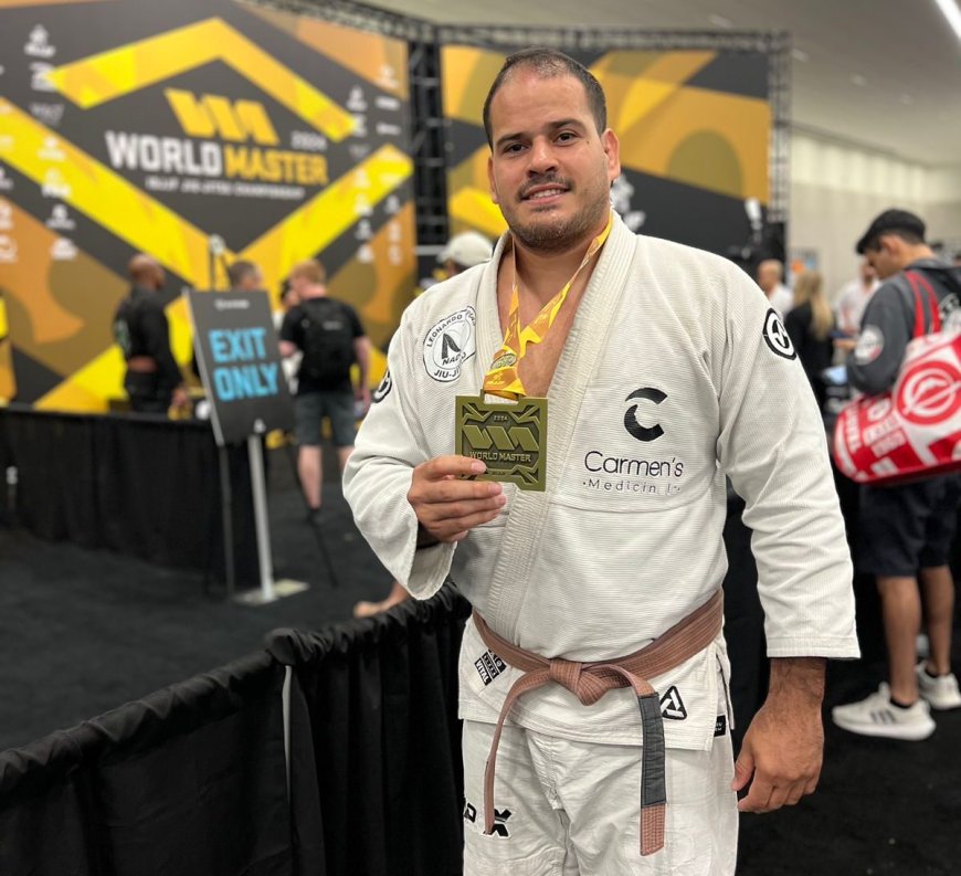 Bruno Altoé conquista a medalha de bronze no Mundial de jiu-jitsu nos Estados Unidos