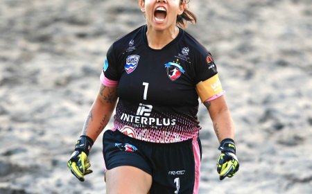 São Pedro goleia salvadorenhas e garante classificação na Libertadores de beach soccer