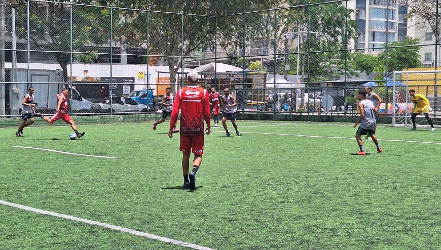 Unicapixaba goleia em jogo-treino de preparação para o Brasileiro de futebol 7