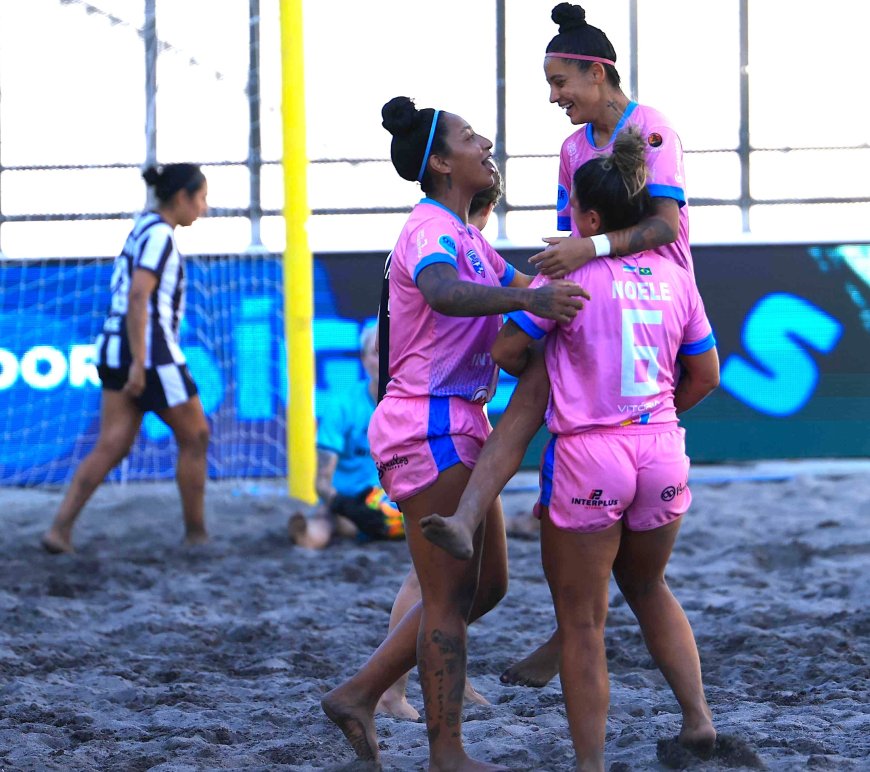 São Pedro supera o Botafogo-USA e vence na estreia da Libertadores de beach soccer