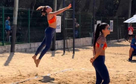 Clube AEST recebe o Brasileiro Interclubes sub-19 de vôlei de praia até domingo (17)