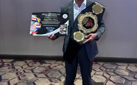 Laécio Nunes recebe homenagem e é incluído em livro de artes marciais nos Estados Unidos